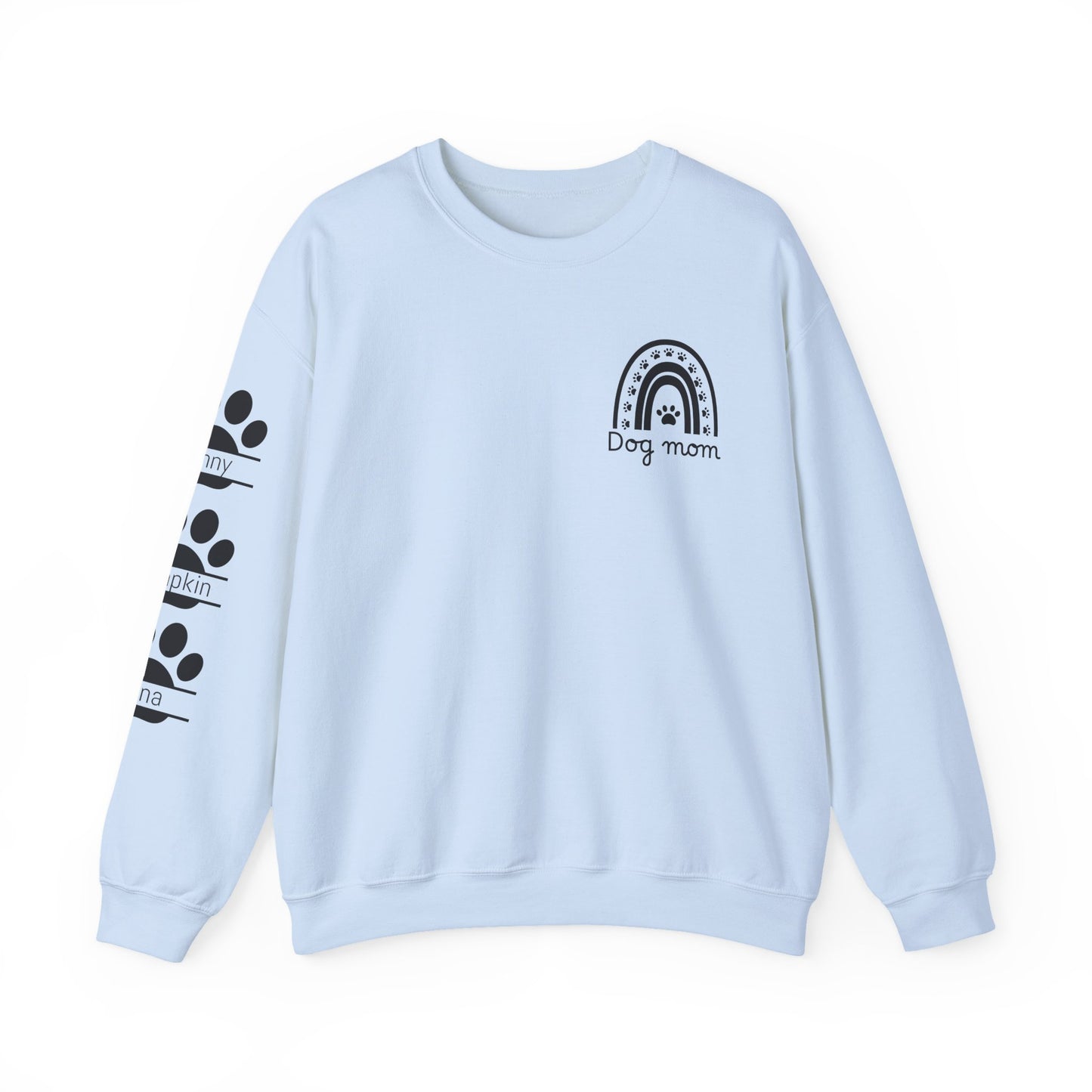Custom Dog Mom Crewneck Sweatshirt