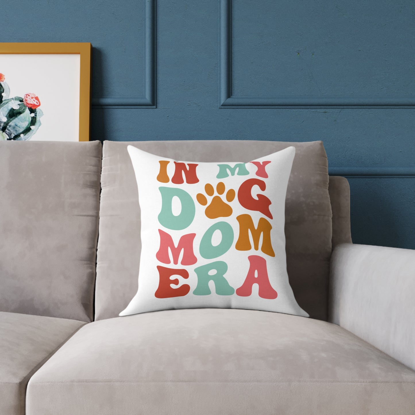 Dog mom era Pillow