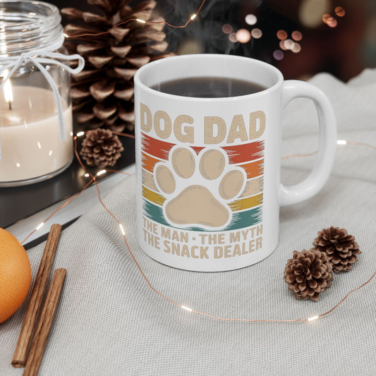 Dog Dad ceramic Mug, (11oz, 15oz)