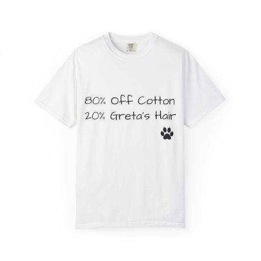 Custom Dog/Cat's Hair T-shirt