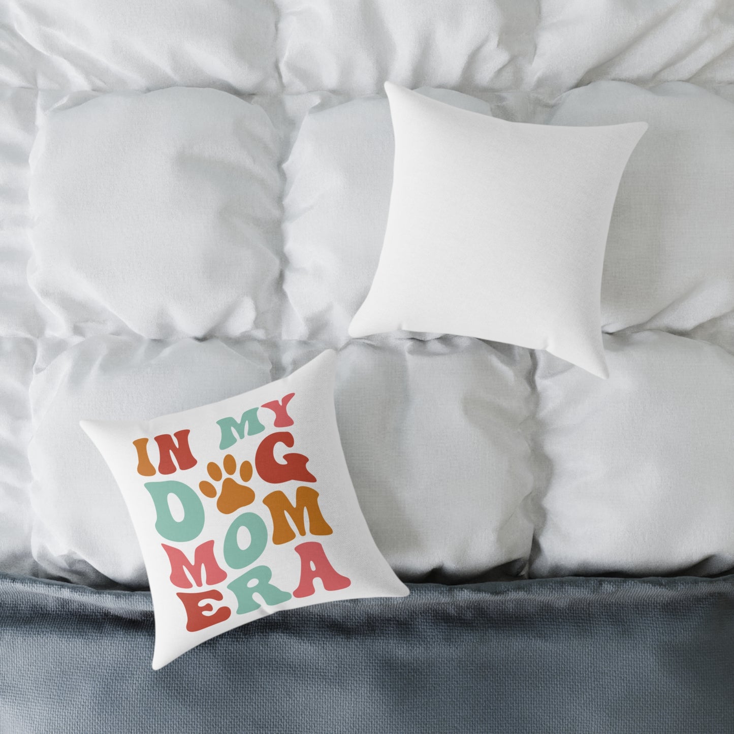 Dog mom era Pillow
