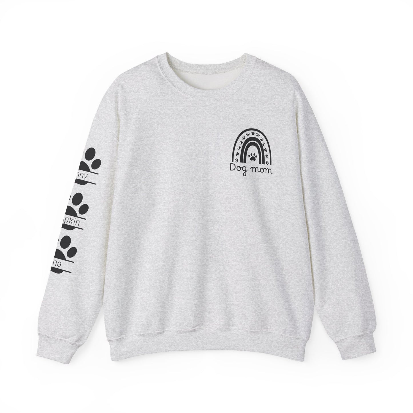 Custom Dog Mom Crewneck Sweatshirt
